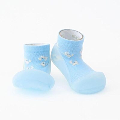 ATTIPAS Baby Crab Abc010 - Patucos Ergonómicos Para Bebé Azules Azul Talla 19 ATTIPAS Baby Crab Abc010 - Patucos Ergonómicos Para Bebé Azules Azul Talla 19