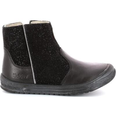 Kickers Bota Chelsea Briska Negra Para Niña Negro Talla 33 Kickers Bota Chelsea Briska Negra Para Niña Negro Talla 33