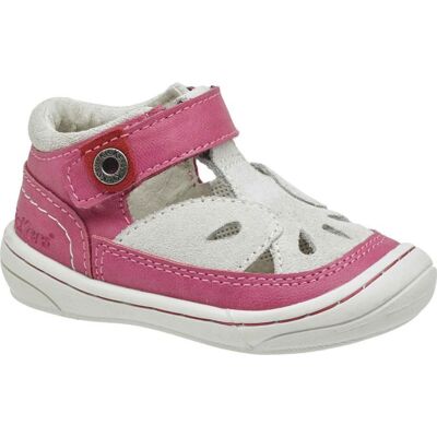Kickers Sandalia Zela Para Niñas - Rosa Rosa Talla 21 Kickers Sandalia Zela Para Niñas - Rosa Rosa Talla 21