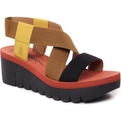 FLY LONDON Sandalia De Cuña Multicolor Yabi 922 Varios Colores Talla 36 FLY LONDON Sandalia De Cuña Multicolor Yabi 922 Varios Colores Talla 36