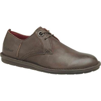 Kickers Vikang - Piel Con Cordones Estilo Derby Marrón Talla 45 Kickers Vikang - Piel Con Cordones Estilo Derby Marrón Talla 45