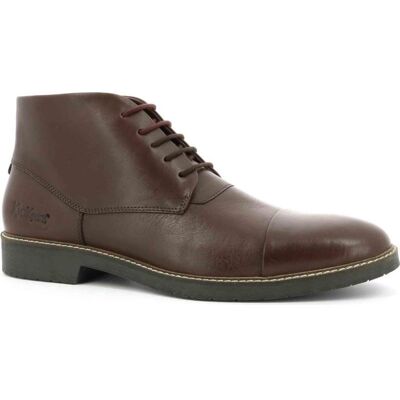 Kickers Mateo - Botín Chukka De Piel Marrón Con Cordones Marrón Talla 46 Kickers Mateo - Botín Chukka De Piel Marrón Con Cordones Marrón Talla 46