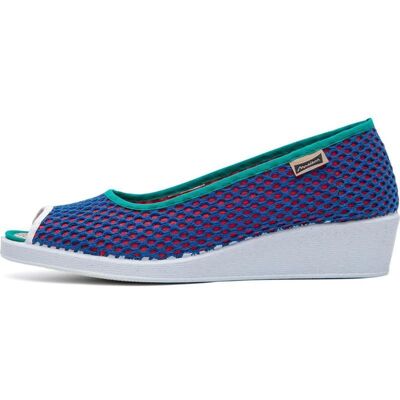 MAIANS Zapato Cuña Ines Rejilla Forrada Azul Azul Talla 36 MAIANS Zapato Cuña Ines Rejilla Forrada Azul Azul Talla 36
