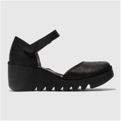 FLY LONDON Zapato Cuna Biso 305 Negro Negro Talla 38 FLY LONDON Zapato Cuna Biso 305 Negro Negro Talla 38