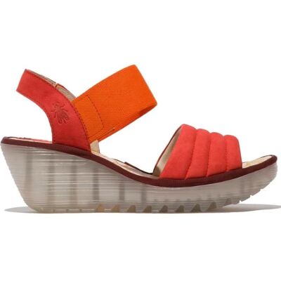 FLY LONDON Yiko 414 - Sandalia De Cuña Naranja Naranja Talla 36 FLY LONDON Yiko 414 - Sandalia De Cuña Naranja Naranja Talla 36