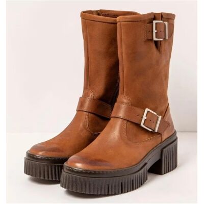 ART COMPANY Bota York 1397 Con Hebillas, Marrón Marrn Talla 38 ART COMPANY Bota York 1397 Con Hebillas, Marrón Marrn Talla 38