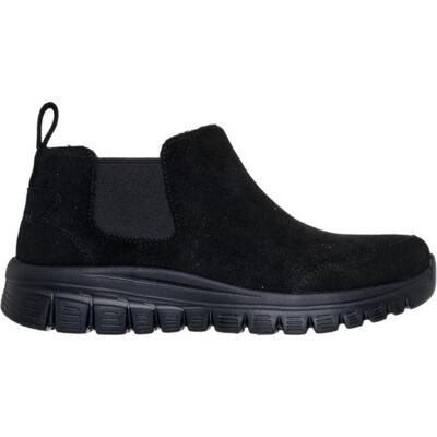 Skechers Botines Planos Modelo 100894 Negro Negro Talla 36 Skechers Botines Planos Modelo 100894 Negro Negro Talla 36