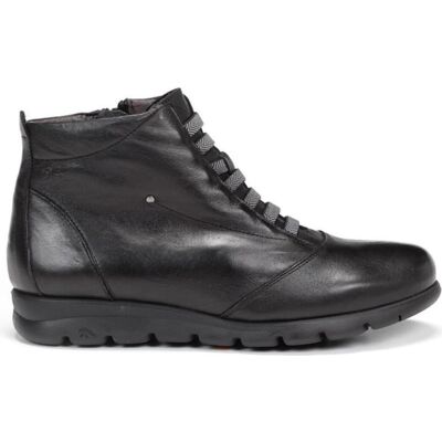 FLUCHOS Botín F1985 Sugar De Piel Negra Con Elásticos Y Plantilla Extraíble Negro Negro Talla 41,5 FLUCHOS Botín F1985 Sugar De Piel Negra Con Elásticos Y Plantilla Extraíble Negro Negro Talla 41,5