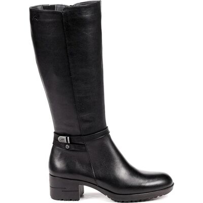 FLUCHOS Bota Alta Mujer Aliss Piel Negra Varios Colores Talla 37 FLUCHOS Bota Alta Mujer Aliss Piel Negra Varios Colores Talla 37