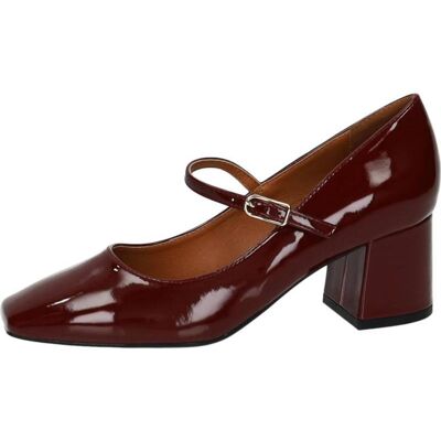 GIOSEPPO Mary Jane Tacón Bloque Modelo 73270 Burdeos Rojo Talla 37 GIOSEPPO Mary Jane Tacón Bloque Modelo 73270 Burdeos Rojo Talla 37