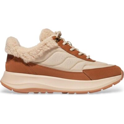 FITFLOP Sneakers Mujer Flow Mix F-Mode Cuero Marrón Talla 40 FITFLOP Sneakers Mujer Flow Mix F-Mode Cuero Marrón Talla 40
