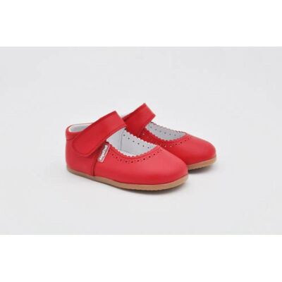 ANGELITOS Merceditas Respetuosas Pepito Piel Modelo 540 Rojo Rojo Talla 20 ANGELITOS Merceditas Respetuosas Pepito Piel Modelo 540 Rojo Rojo Talla 20