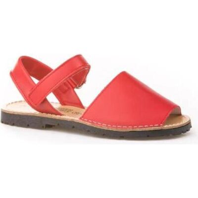 ANGELITOS Sandalias Menorquinas Con Pulsera Roja Rojo Talla 35 ANGELITOS Sandalias Menorquinas Con Pulsera Roja Rojo Talla 35
