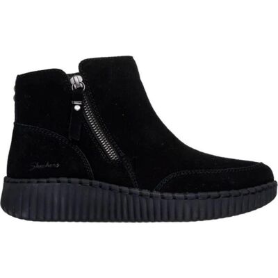 Skechers Botines Planos Wilshire Blvd - Weekend Crush Mujer Negro Negro Talla 39 Skechers Botines Planos Wilshire Blvd - Weekend Crush Mujer Negro Negro Talla 39