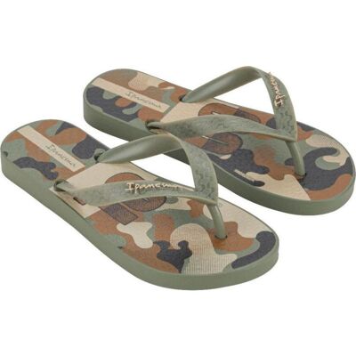 IPANEMA Chanclas Temas Xv Kids Camuflaje Verde Talla 31-32 IPANEMA Chanclas Temas Xv Kids Camuflaje Verde Talla 31-32
