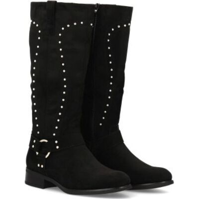 SPORT3PUNTO0 Botas Altas Negras Con Tachuelas Varios Colores Talla 37 SPORT3PUNTO0 Botas Altas Negras Con Tachuelas Varios Colores Talla 37