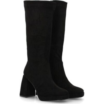 SPORT3PUNTO0 Botas Altas Negras Con Tacón Grueso Varios Colores Talla 36 SPORT3PUNTO0 Botas Altas Negras Con Tacón Grueso Varios Colores Talla 36