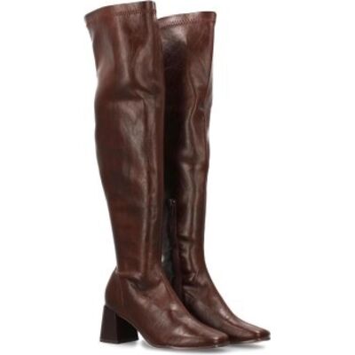 SPORT3PUNTO0 Botas Altas De Cuero Marrón Para Mujer Bb-5564 Varios Colores Talla 40 SPORT3PUNTO0 Botas Altas De Cuero Marrón Para Mujer Bb-5564 Varios Colores Talla 40