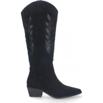 SPORT3PUNTO0 Botas Altas De Ante Con Detalle Bordado Fz23-10 Varios Colores Talla 40 SPORT3PUNTO0 Botas Altas De Ante Con Detalle Bordado Fz23-10 Varios Colores Talla 40