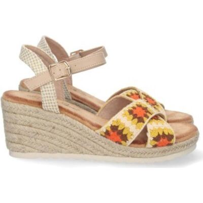 SPORT3PUNTO0 Alpargatas De Cuña Wh-3p7056 Con Estampado Floral Varios Colores Talla 39 SPORT3PUNTO0 Alpargatas De Cuña Wh-3p7056 Con Estampado Floral Varios Colores Talla 39