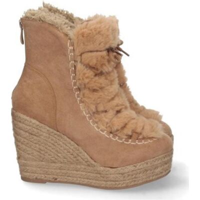 SPORT3PUNTO0 Botas De Cuña Mujer Yz22-38-Marron Con Forro De Pelo Varios Colores Talla 38 SPORT3PUNTO0 Botas De Cuña Mujer Yz22-38-Marron Con Forro De Pelo Varios Colores Talla 38