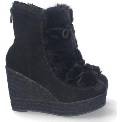 SPORT3PUNTO0 Botas De Cuña Yz22 Con Cordones Y Pelo Varios Colores Talla 38 SPORT3PUNTO0 Botas De Cuña Yz22 Con Cordones Y Pelo Varios Colores Talla 38
