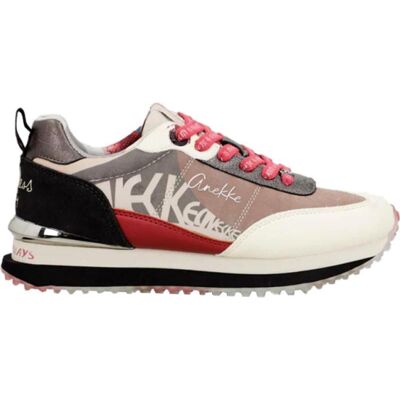 ANEKKE Zapatillas New York Urban Style Blanco-Rosa Talla 40 ANEKKE Zapatillas New York Urban Style Blanco-Rosa Talla 40