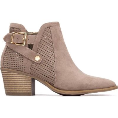 XTI Botas Modelo 145265 Caña Baja Mujer Tacón Taupe Taupe Talla 38 XTI Botas Modelo 145265 Caña Baja Mujer Tacón Taupe Taupe Talla 38