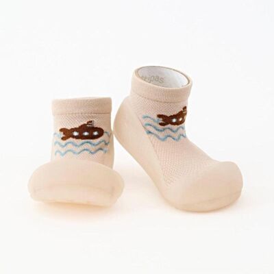 ATTIPAS Submarine Zapatillas Casa Niña Asu010 Beige Beig Talla 20 ATTIPAS Submarine Zapatillas Casa Niña Asu010 Beige Beig Talla 20