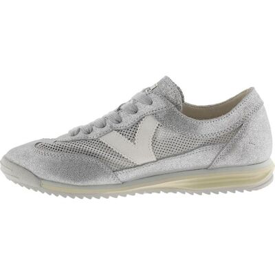 VICTORIA Zapatilla Deportiva Saturno Rejilla Mujer 1158107 Plata Plata Talla 36 VICTORIA Zapatilla Deportiva Saturno Rejilla Mujer 1158107 Plata Plata Talla 36