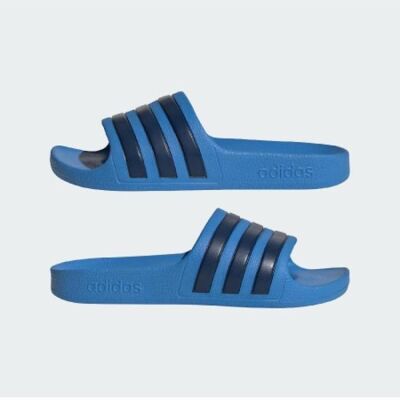 Adidas Chanclas Adilette Aqua Para Niños Azul Talla 39.5 Adidas Chanclas Adilette Aqua Para Niños Azul Talla 39.5