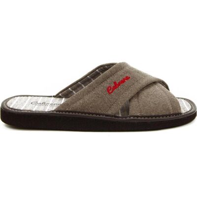CABRERA Zapatillas De Estar Por Casa Hom 2724 Tostado Beig Beig Talla 46 CABRERA Zapatillas De Estar Por Casa Hom 2724 Tostado Beig Beig Talla 46