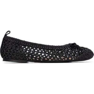 XTI Bailarinas Malla Negra Negro Talla 37 XTI Bailarinas Malla Negra Negro Talla 37