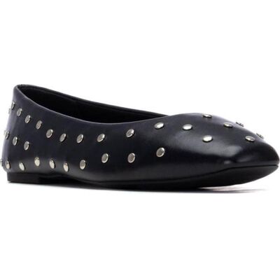 XTI Bailarinas Con Tachuelas Negro Talla 39 XTI Bailarinas Con Tachuelas Negro Talla 39