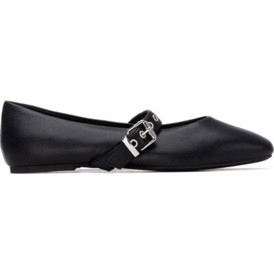 XTI Bailarinas Con Hebilla Y Tachuelas Negro Talla 36 XTI Bailarinas Con Hebilla Y Tachuelas Negro Talla 36