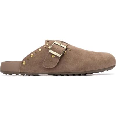 XTI Zuecos De Mujer Con Hebilla Y Tachuelas Beige Beig Talla 39 XTI Zuecos De Mujer Con Hebilla Y Tachuelas Beige Beig Talla 39