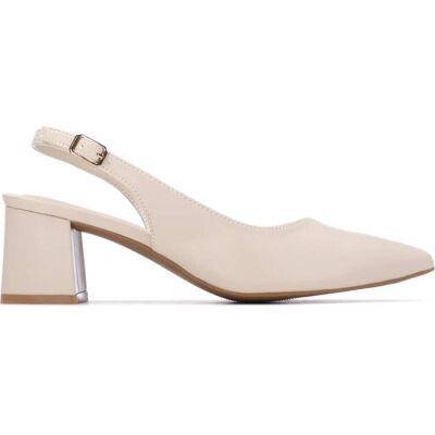XTI Zapatos De Tacón Destalonados 145367 Beige Beige Talla 39 XTI Zapatos De Tacón Destalonados 145367 Beige Beige Talla 39
