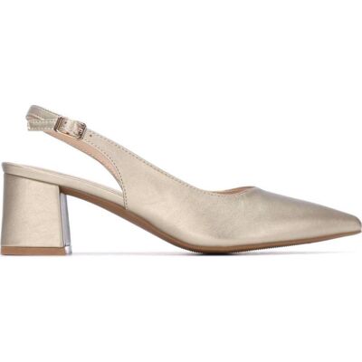 XTI Zapatos De Tacón Slingback Oro Oro Talla 37 XTI Zapatos De Tacón Slingback Oro Oro Talla 37