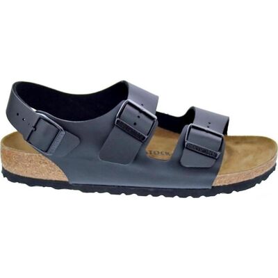 Birkenstock Sandalias Milano Bs Unisex Negras Black Talla 40 Birkenstock Sandalias Milano Bs Unisex Negras Black Talla 40