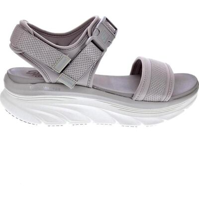 Skechers Sandalias D Lux Walker 119824 Mujer Gris Talla 41 Skechers Sandalias D Lux Walker 119824 Mujer Gris Talla 41