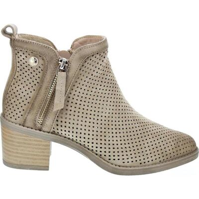 XTI Botín De Tacón 1171572 De Piel Calada Marrón Talla 38 XTI Botín De Tacón 1171572 De Piel Calada Marrón Talla 38