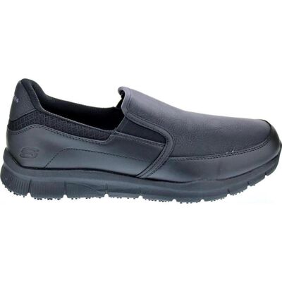 Skechers Mocasín Negro De Trabajo Para Hombre Negro Talla 41 Skechers Mocasín Negro De Trabajo Para Hombre Negro Talla 41
