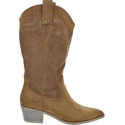 XTI Bota Cowboy 1171566 Con Textura Marrón Talla 37 XTI Bota Cowboy 1171566 Con Textura Marrón Talla 37