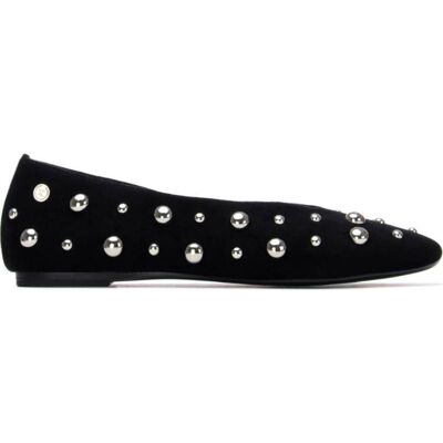 XTI Bailarinas Con Tachuelas Decorativas Negro Talla 36 XTI Bailarinas Con Tachuelas Decorativas Negro Talla 36