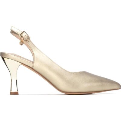 XTI Zapatos De Tacón Destalonados Oro Talla 39 XTI Zapatos De Tacón Destalonados Oro Talla 39
