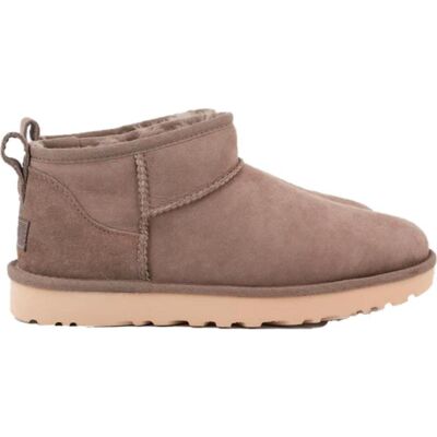 UGG Botines Classic Ultra Mini Para Mujer Gris Talla 41 UGG Botines Classic Ultra Mini Para Mujer Gris Talla 41