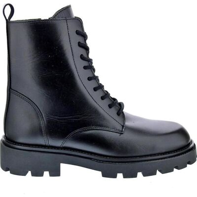 ALPE Botines Agnes 531117 De Piel Negra Con Cordones Y Cremallera Negro Talla 40 ALPE Botines Agnes 531117 De Piel Negra Con Cordones Y Cremallera Negro Talla 40
