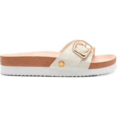 GIOSEPPO Sandalias Giosue Con Hebilla Decorativa Plateada Para Mujer Plata Talla 40 GIOSEPPO Sandalias Giosue Con Hebilla Decorativa Plateada Para Mujer Plata Talla 40