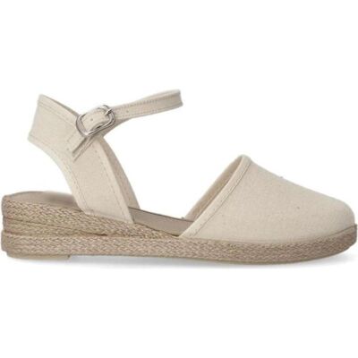 BATILAS Alpargatas De Yute 201-144 Con Tira Al Tobillo Para Mujer Beig Talla 27 BATILAS Alpargatas De Yute 201-144 Con Tira Al Tobillo Para Mujer Beig Talla 27
