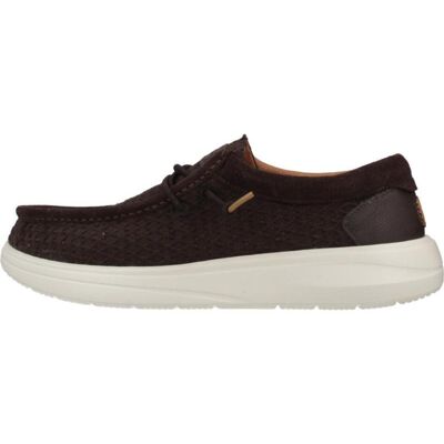 HEY DUDE Informales Hombre Modelo Wally Comf Woven Color Marron Brwnm Informales Hombre Modelo Wally Comf Woven Color Marron Brw Talla 43,5 HEY DUDE Informales Hombre Modelo Wally Comf Woven Color Marron Brwnm Informales Hombre Modelo Wally Comf Woven Color Marron Brw Talla 43,5